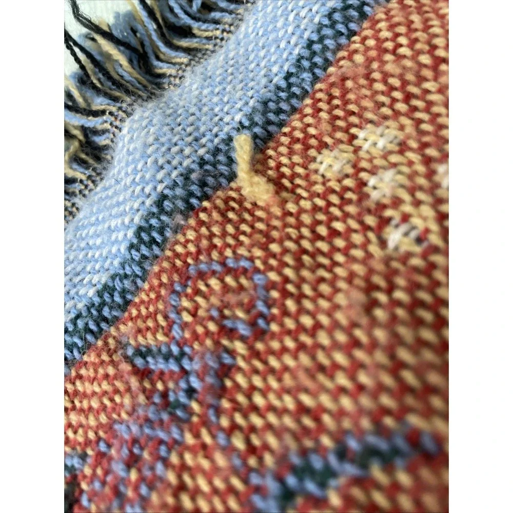 Unicorn Captivity Tapestry Jacquard Woven Repro. Medieval Inspiration Folklore